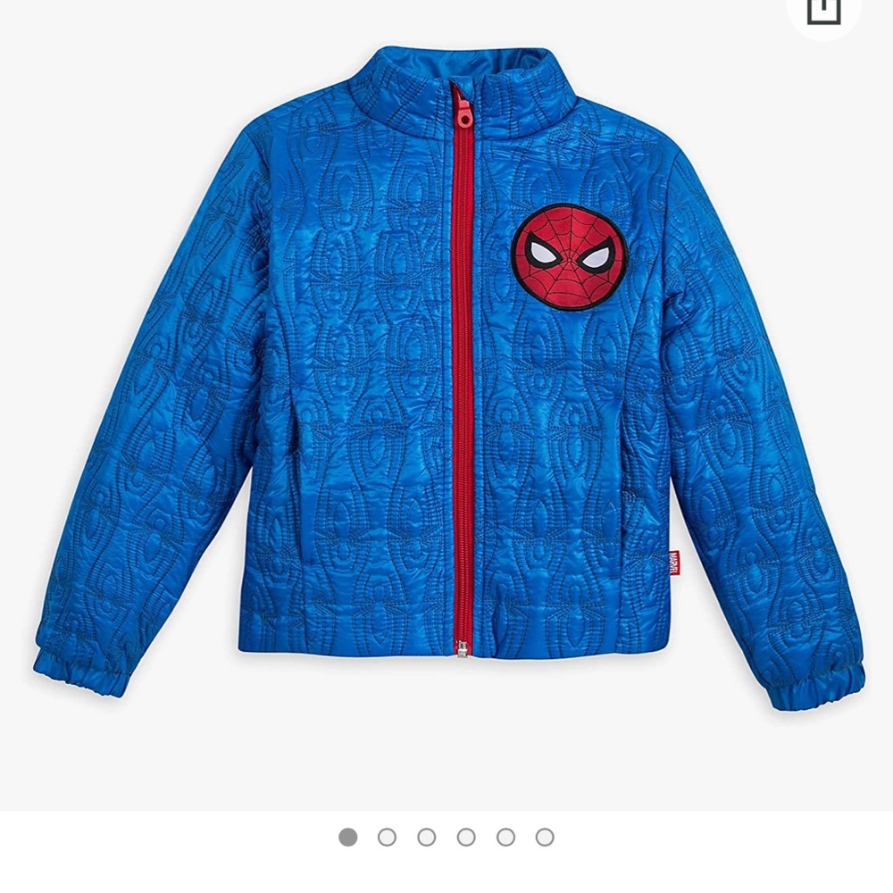 Disney Marvel Spiderman Boys Jacket. Size 9/10. NWT